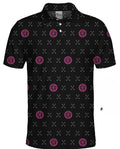 Black HG and Clubs Polo